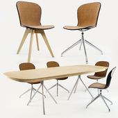 BoConcept Adelaide Chair &amp; Ottawa Table