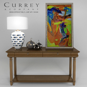 Currey & Company / Brushstroke Table Lamp With Scene Files