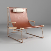 Leather Deck Chair by BDDW