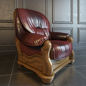 Классическое бельгийское кресло, мебель Данко