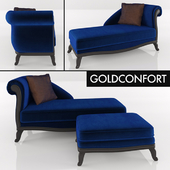 GOLDCONFORT sofa and pouf