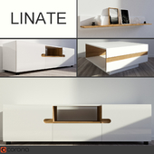 Linate TV Stand, coffee table, shelf.