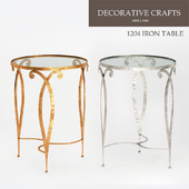 Metal coffee table Decorative Crafts