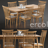 Ercol Teramo Medium Extending Dining Table, Ercol Teramo Dining Chair