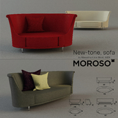 Sofas New tone by MOROSO