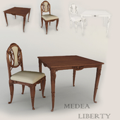 Table and chair Medea Liberty