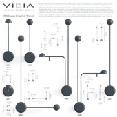 Vibia Pin (wall set)