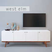 West Elm modern media console