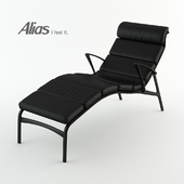 Chair chaise Longframe Soft 415 by Alias