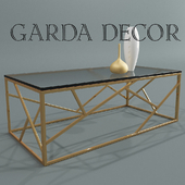 Стол журнальный золотой Garda Decor