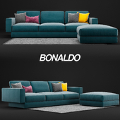 Bonaldo All-One Sofa and Pouf