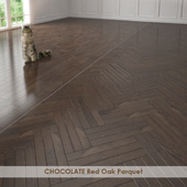 CHOCOLATE Red Oak Parquet