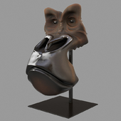 Gorilla mask 3 by Quentin Garel