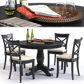 C&B Vintner Chair and Avalon Table
