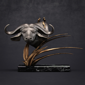 buffalo sculpture