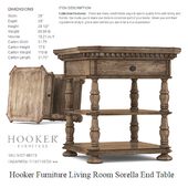 Hooker Furniture Sorella End Table