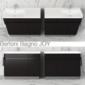 Berloni Bagno JOY Cabinet with sink, size 123h52h80 cm
