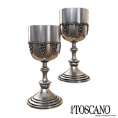 Victorian wine glasses by Design Toscano