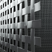 Architectural metal mesh 30x30mm
