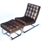 leather chaise lounge
