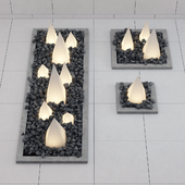 Decor light pyramids