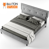 Baxton Studio Marquesa Wood Contemporary King Bed