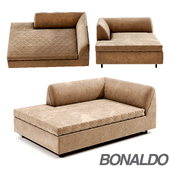 Bonaldo Sinua Chaise longue 180alto