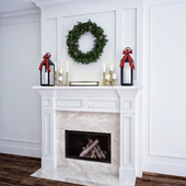01 Christmas Fireplace