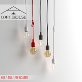 Hanging lamp LOFT HOUSE P-65