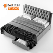 Ainge Button-Tufted Fabric Upholstered Storage Bed