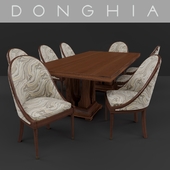 Donghia Table with Vintage chair