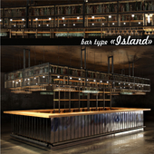 Bar "The Island" - Bar type "Island"