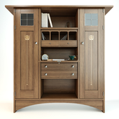 Elise Fall Front Bookcase