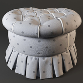 Dolfi Blanche Pouf