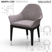 Manta Low_Smania_CHAIR WITH armrests