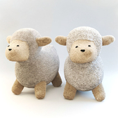 MOUTMOUTE sheep cuddly toy