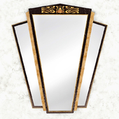 Зеркало Large Art Deco Triptych Wall Mirror