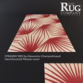 Carpet STINGRAY RED, The Rug Company