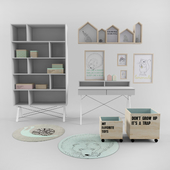 Accesory by Bloomingville and Furniture by Minko