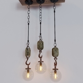 Wench Hooks pendants by Omega Lighting Design