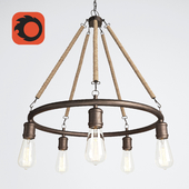 Anette Chandelier 5-Light Candle Chandelier