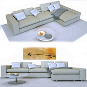 Modular sofa kubic soft