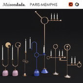 Candlesticks Paris-Memphis