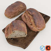 HD Realistic Farmer Buckwheat Bread