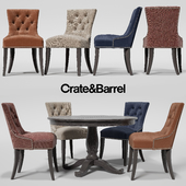 Chair Cecelia, Buffet Avalon Crate&Barrel