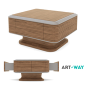 Art Way - Coffee table"Estet Walnut"