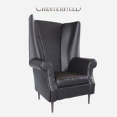 Luxury Leather Armchair Chesterfield