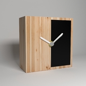 Wooden clock