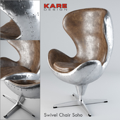 Kare Swivel Chair Soho