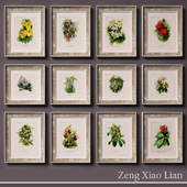 World flowers artist Zeng Xiao Liang